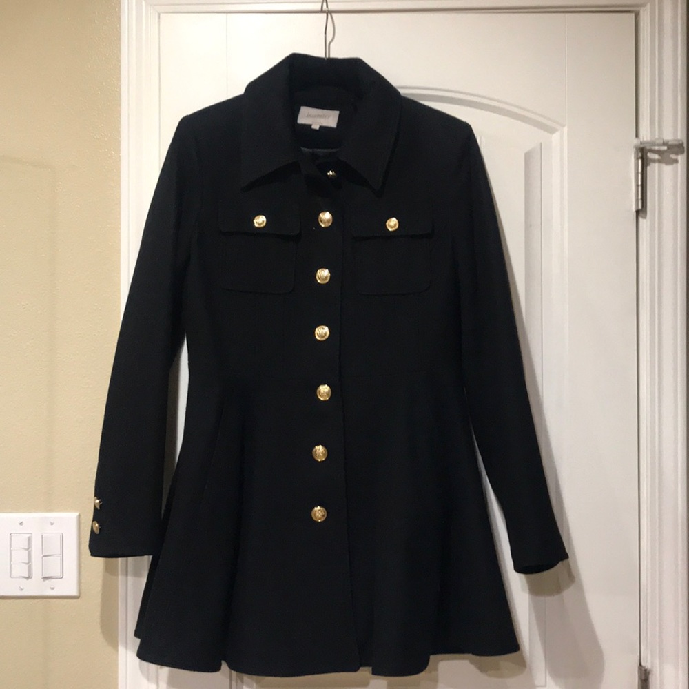Laundry by Shelli Segal Military Wool Peacoat